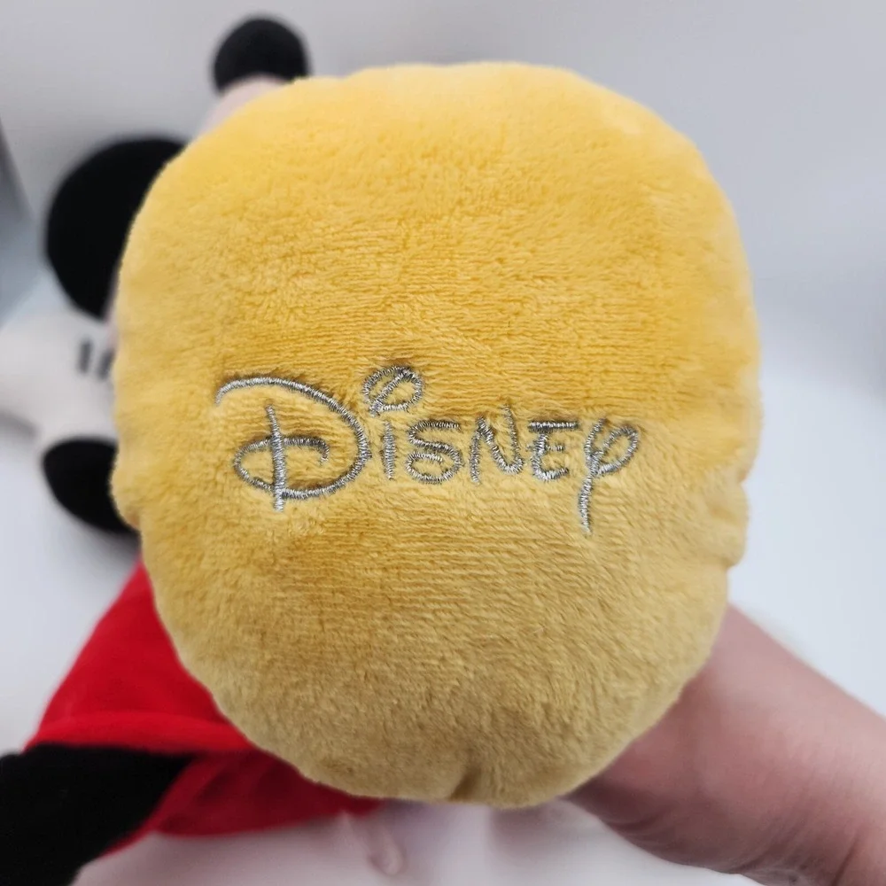 Disney Mickey Mouse Clubhouse Yellow Tennis Shoes Floppy Plush‎ Toy for Kids